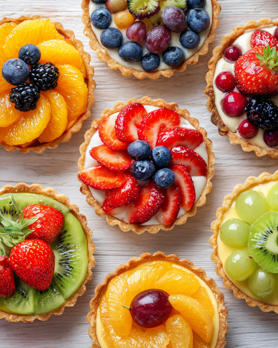 素材の力を活かしたフルーツいっぱいのタルト